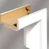 Borne Schallschutzzarge CPL weiß 98,5 cm links