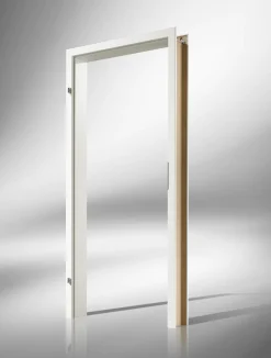 Borne Schallschutzzarge CPL weiß 98,5 cm links