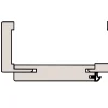 Borne Zarge CPL Masera grau 86 cm DIN links