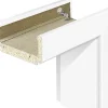 Borne Zarge CPL Masera weiß 73,5 cm DIN rechts