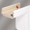Borne Zarge CPL weiß 86 cm DIN links profiliert