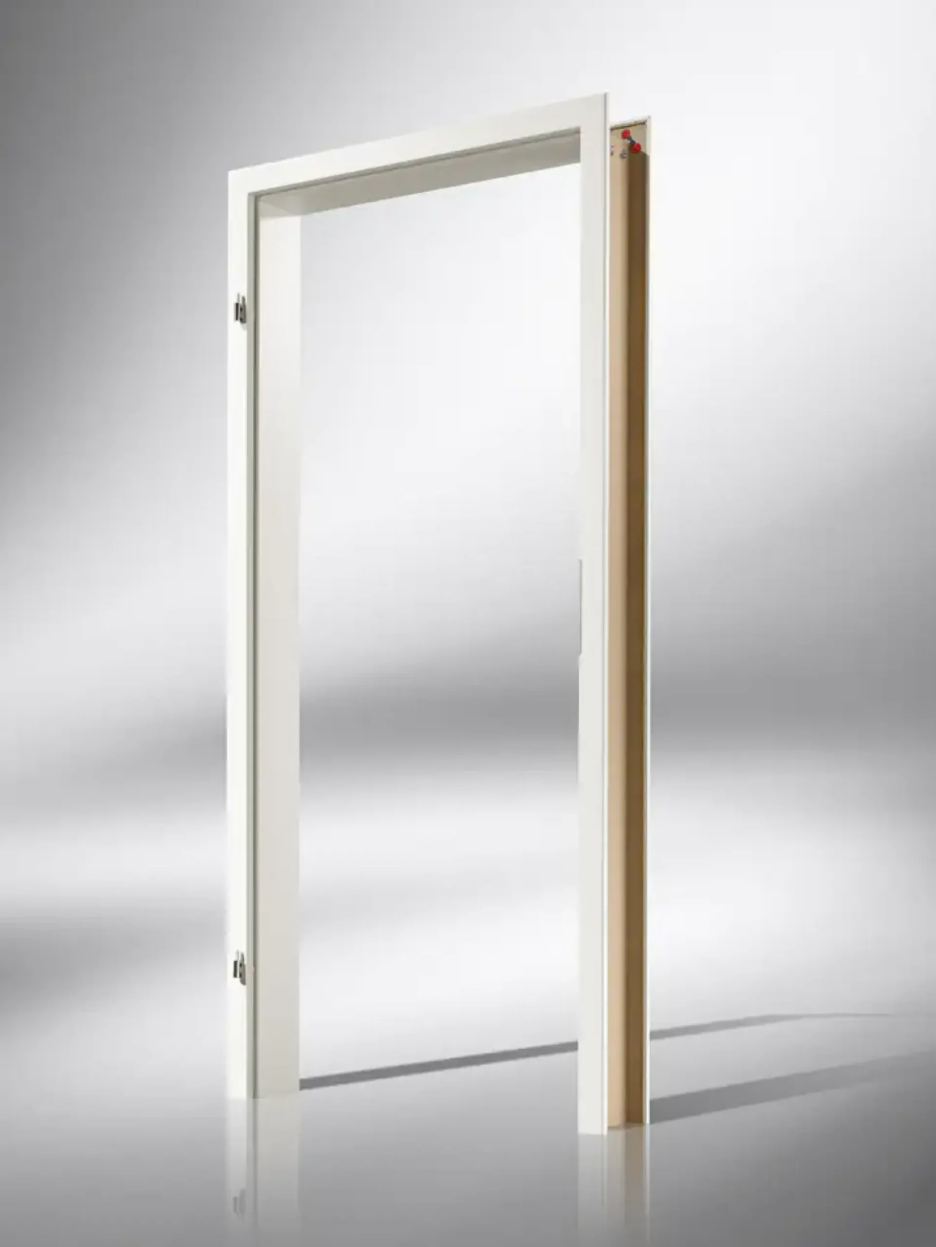 Borne Zarge CPL weiß 61 cm DIN links