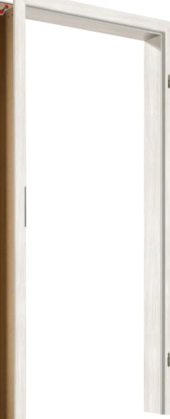 Borne Zarge Dekor Pinie weiß 86 cm DIN rechts