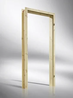 Borne Zarge Kiefer roh 61 cm DIN rechts profiliert