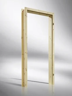 Borne Zarge Kiefer roh 61 cm DIN rechts profiliert