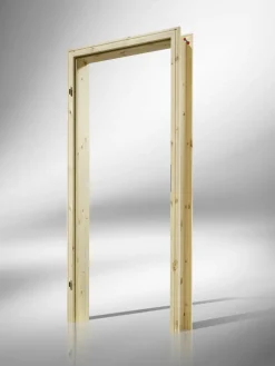 Borne Zarge Kiefer roh 86 cm DIN links profiliert