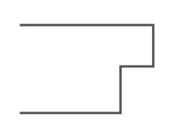 Borne Zimmertür Fila 5 design-weiß mit Lichtausschnitt HD Röhrenspan