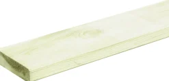 Brett Kiefer gehobelt gefast 200 x 10 cm 25 mm kesseldruckimprägniert