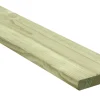 Brett Kiefer gehobelt gefast 300 x 10 cm 25 mm kesseldruckimprägniert