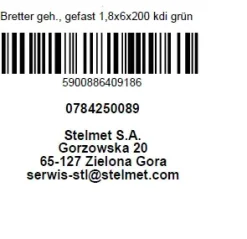 Brett Kiefer kesseldruckimprägniert 200 x 6 x 1,8 cm