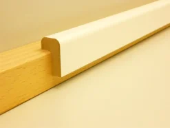 B.S. Bauprogramm Bilder-Falzleiste 250 cm 30 x 18 mm weiß
