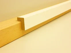 B.S. Bauprogramm Bilder-Falzleiste 250 cm 24 x 16 mm weiß