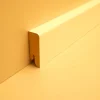 B.S. Bauprogramm Clip-Sockelleiste 250 cm 50 x 18 mm Eiche brillantweiß