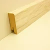 B.S. Bauprogramm Clip-Sockelleiste 250 cm 50 x 18 mm Esche grau