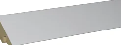 B.S. Bauprogramm Deckanabschlußleiste 260 cm 36 x 36 mm Eiche brilliantweiß