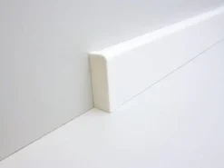 B.S. Bauprogramm Endstück für Sockelleiste 18 x 50 mm weiß links