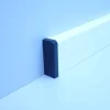 B.S. Bauprogramm Endstück für Sockelleiste 18 x 50 mm schwarz links