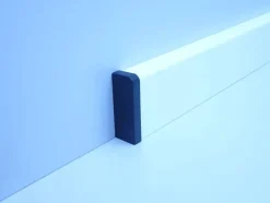 B.S. Bauprogramm Endstück für Sockelleiste 18 x 50 mm schwarz links