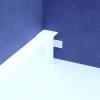 B.S. Bauprogramm Innenecke für Sockelleiste 18 x 50 mm weiß links