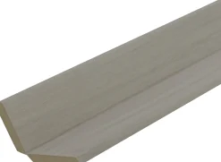 B.S. Bauprogramm Knickwinkelleiste 260 cm 28 x 28 mm Esche grau