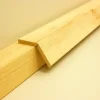 B.S. Bauprogramm Knickwinkelleiste 260 cm 28 x 28 mm Birke geplankt