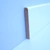B.S. Bauprogramm Sockelleiste 250 cm 80 x 10 mm Weiß hochglanz