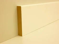 B.S. Bauprogramm Sockelleiste 250 cm 80 x 14 mm weiß