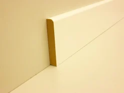 B.S. Bauprogramm Sockelleiste 250 cm 60 x 10 mm Blütenweiß