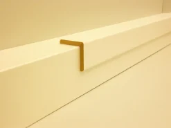 B.S. Bauprogramm Winkelleiste 250 cm 28 x 28 mm weiß