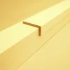 B.S. Bauprogramm Winkelleiste 260 cm 22 x 44 mm Eiche brilliantweiß