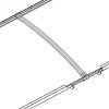 Canopia Vordach Aquila 302 x 91,5 cm anthrazit