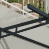 Canopia Vordach Bremen 2050 Grau Alu 205 x 94 cm