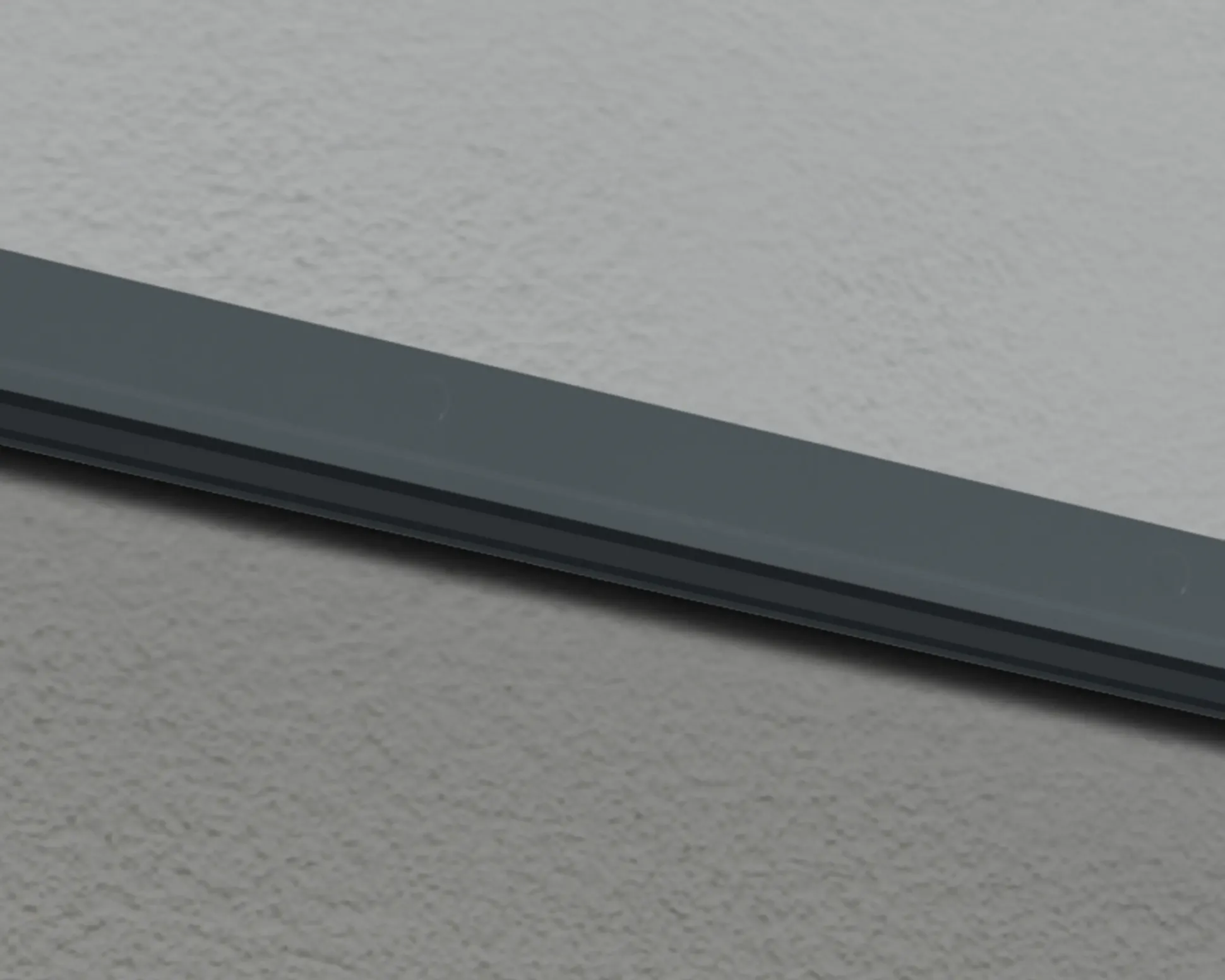 Canopia Vordach Sophia 1600 Grau Alu 160 x 95 cm