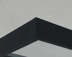 Canopia Vordach Sophia 1600 Grau Alu 160 x 95 cm