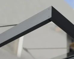 Canopia Vordach Sophia XL 9000 Grau Alu 845 x 140 cm