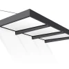 Canopia Vordach Sophia XL 3000 Grau Alu 285 x 140 cm