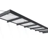Canopia Vordach Sophia XL 7000 Grau Alu 660 x 140 cm