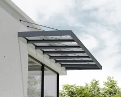 Canopia Vordach Sophia XL 7000 Grau Alu 660 x 140 cm