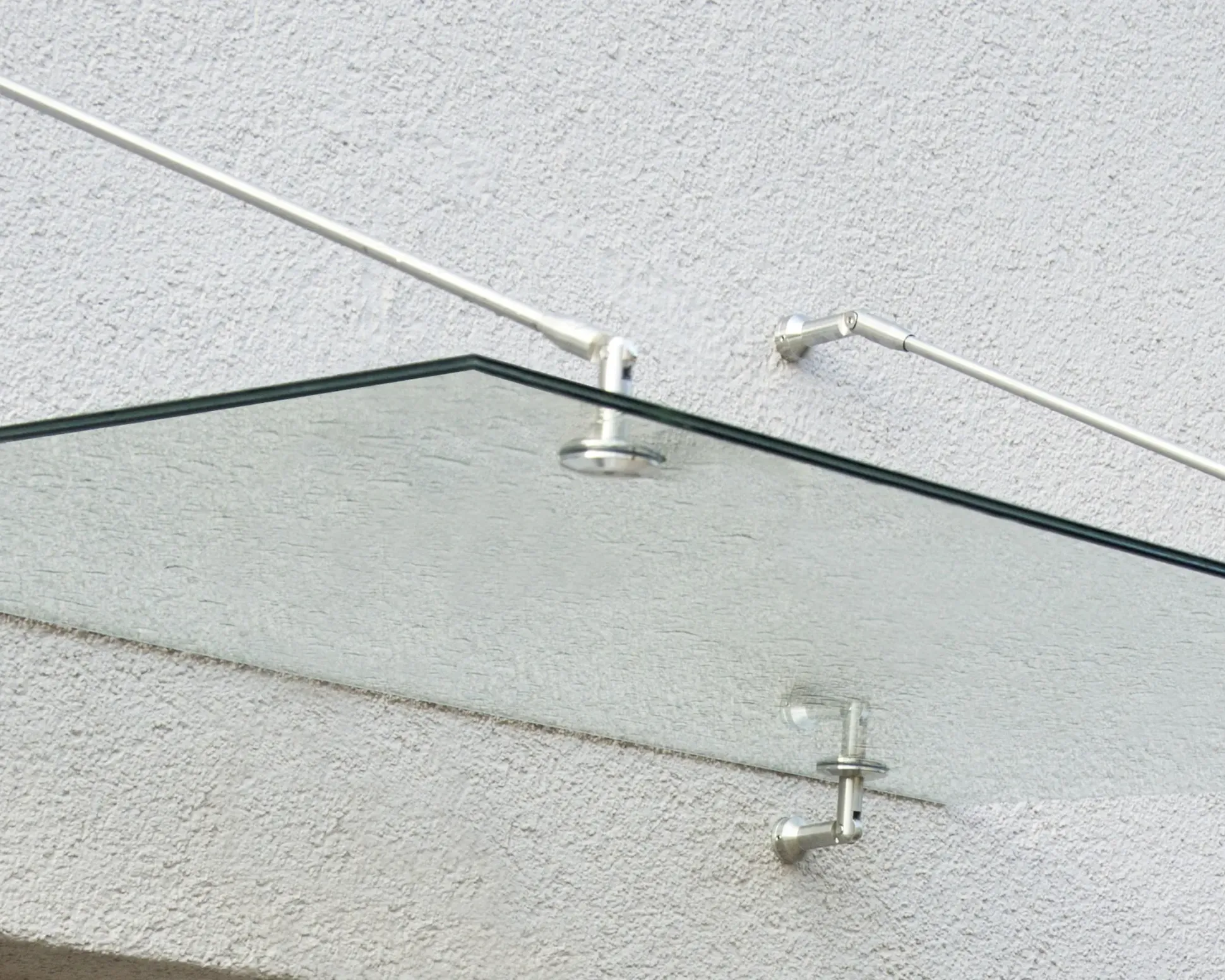 Canopia Vordach Trasparo 1500 Silber 150 x 90 cm