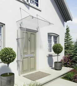 Canopia Vordach Trasparo 1500 Silber 150 x 90 cm