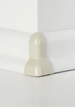 Classen Außenecke für FUXX-Laminatleiste foliert 20 x 40 mm buche weiß