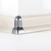 Classen Außenecke für FUXX-Laminatleiste foliert 20 x 40 mm chrom