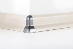 Classen Außenecke für FUXX-Laminatleiste foliert 20 x 40 mm chrom