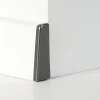 Classen Endkappen für Clip-Laminatleiste foliert 19 x 58 mm chrom