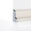 Classen Endkappen für FUXX-Leiste foliert 20 x 40 mm chrom