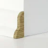 Classen Endkappen für FUXX-Laminatleiste foliert 20 x 40 mm eiche Holzpore
