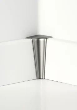 Classen Innenecke für Clip-Laminatleiste foliert 19 x 58 mm chrom