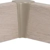 Classen Innenecke für Clip-Laminatleiste foliert 19 x 58 mm kieselgrau uni