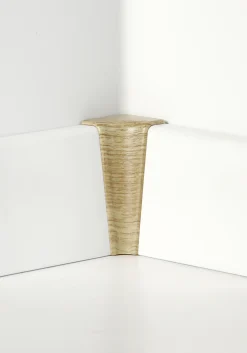 Classen Innenecke für FUXX-Leiste foliert 20 x 40 mm eiche hell Holzpore