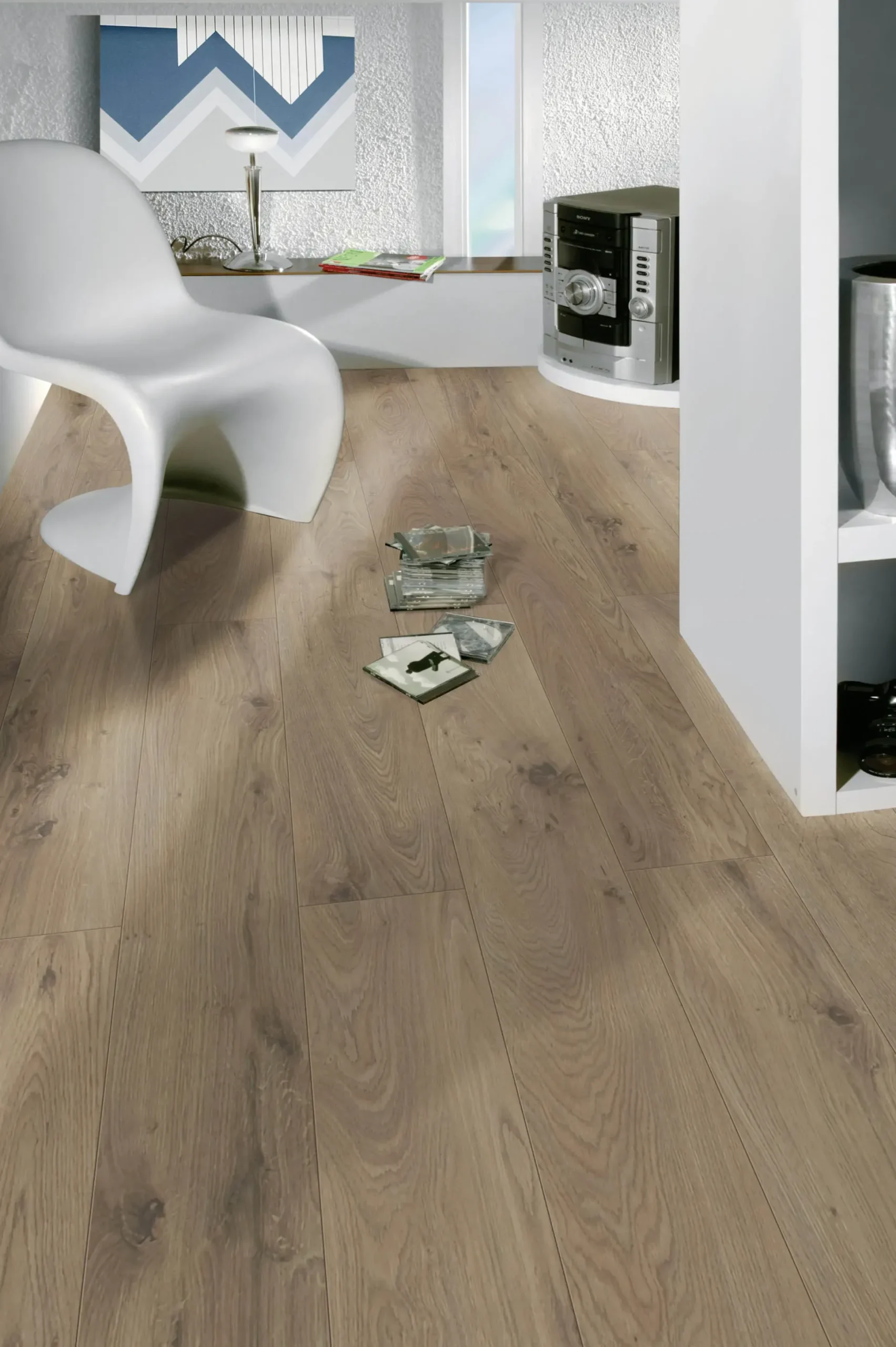 Classen Laminat 7 mm 4V 128,6 x 19,4 cm 7 mm Oak nature red